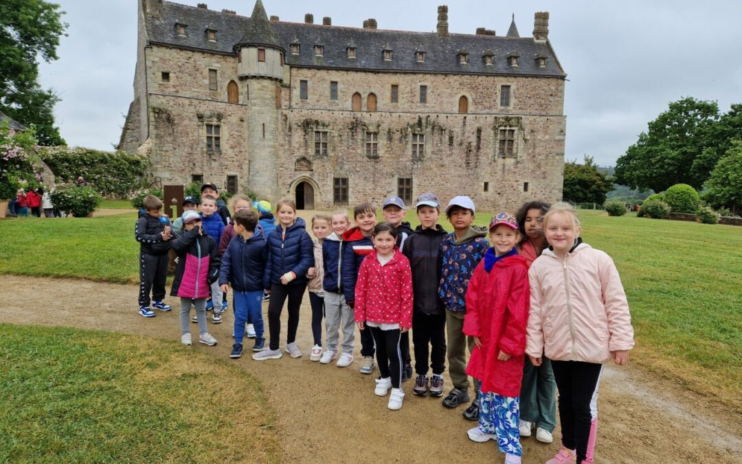Sortie scolaire au château de la Roche Jagu