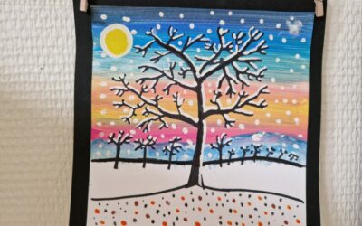 Dessin d’hiver